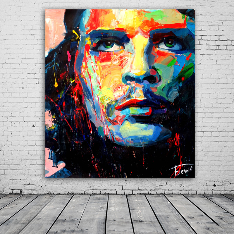 800x800 Large Size Printing Oil Painting Che Guevara Wall Painting Home - Che Guevara Painting