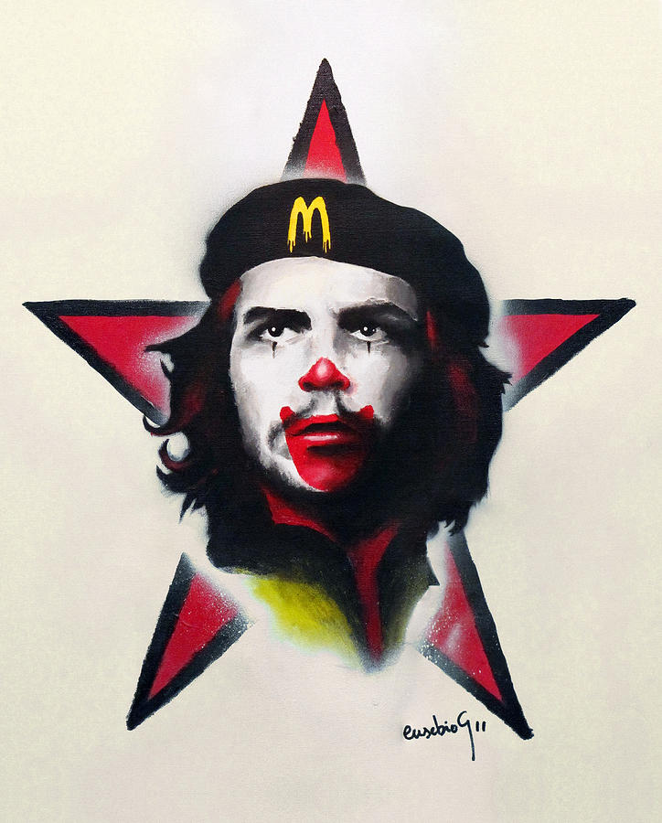 724x900 Mc Che Guevara Painting By Eusebio Guerra - Che Guevara Painting