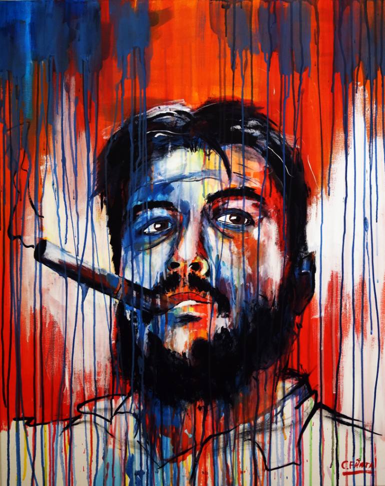 770x971 Saatchi Art Che Guevara Painting By Alexander - Che Guevara Painting