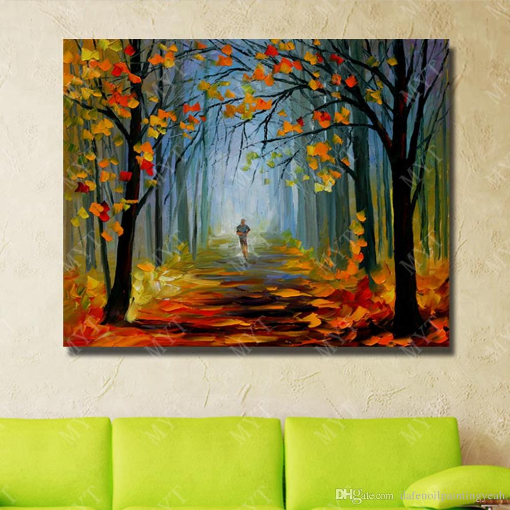1000x1000 2018 Tree Scenery Decorative Wall Painting Home Decoration Cheap - Cheap Painting