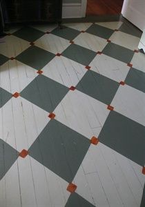 210x300 From Nicole Mann Decorative Painting Portfolio. I Like The Small - Checkerboard Painting