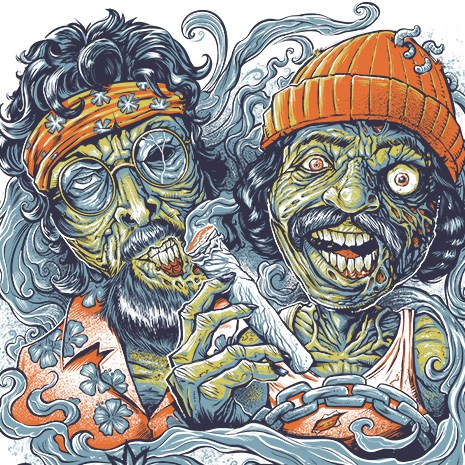 Cheech And Chong Painting at PaintingValley.com | Explore collection of ...