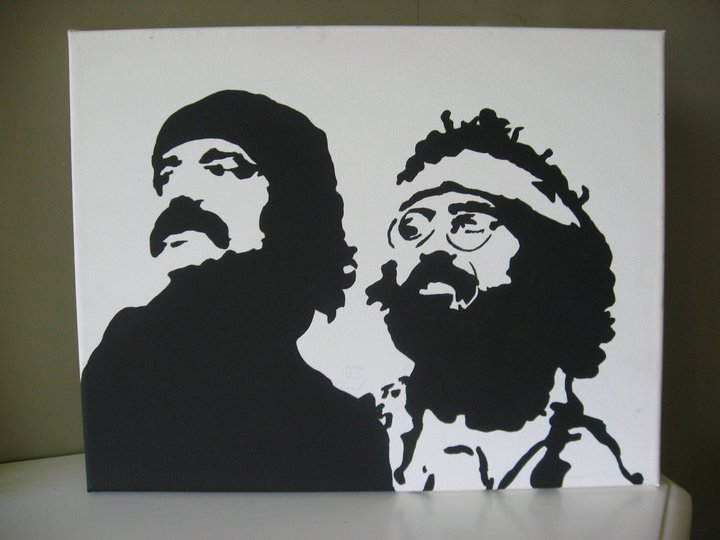 720x540 Cheech And Chong By Amm217 - Cheech And Chong Painting