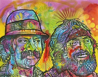 340x270 Cheech Chong Art Etsy - Cheech And Chong Painting