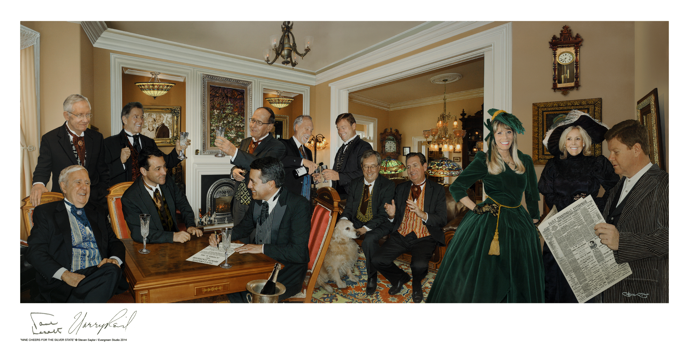 2400x1200 Reception To Unveil Cheers For The Silver Painting - Cheers Painting