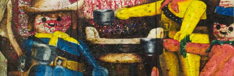 770x250 Saatchi Art Cheers! Painting By Michelle Rainey - Cheers Painting