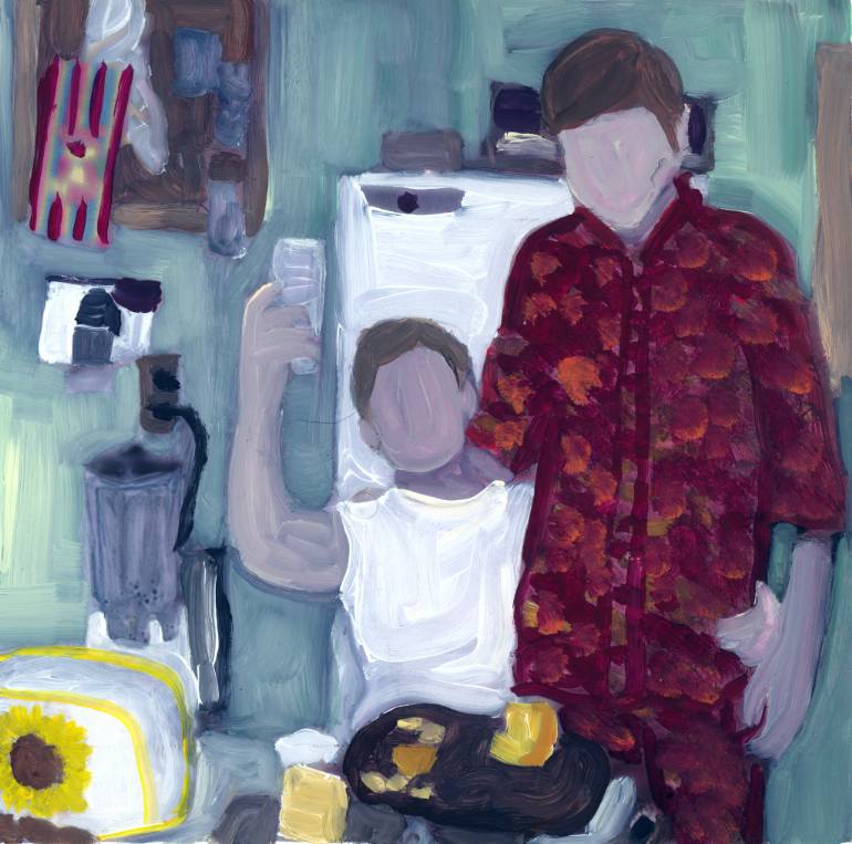 770x763 Saatchi Art Cheers Painting By Christy Powers - Cheers Painting