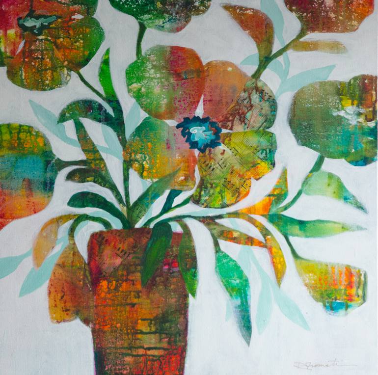 770x764 Saatchi Art Cheers Painting By Ruth Fromstein - Cheers Painting