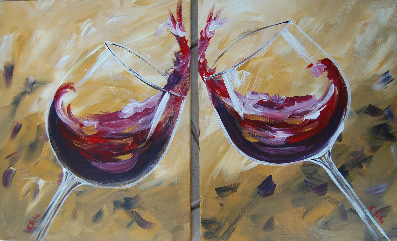 Картины с бокалом вина. Диптих картина вино. Живопись вином. Бокал живопись. Винный натюрморт в живописи.