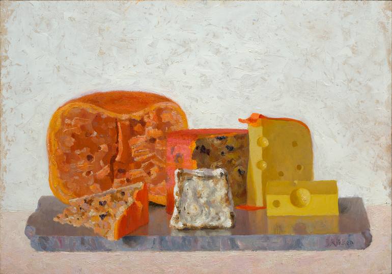 770x538 Saatchi Art Goat - Cheese Painting