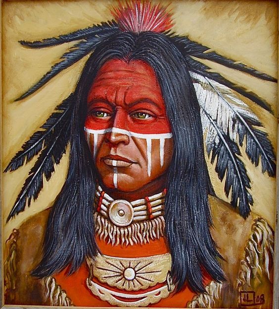 564x625 Traditional Cherokee Face Paint - Cherokee Painting