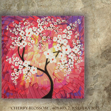 354x354 Shop Acrylic Painting Tree On Wanelo - Cherry Blossom Painting Acrylic