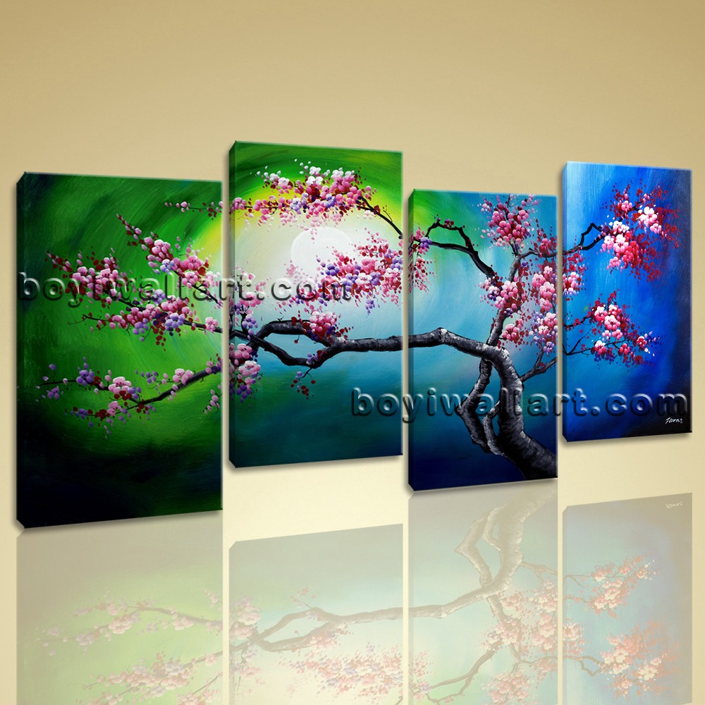 Cherry Blossom Tree Painting at PaintingValley.com | Explore collection ...