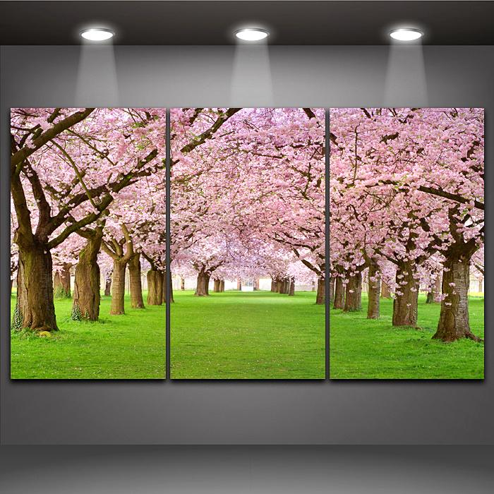 Cherry Blossom Tree Painting On Canvas at PaintingValley.com | Explore ...