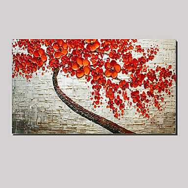 384x384 Cherry Blossom Tree Of Life Floral Oil Painting Canvas Wall Art - Cherry Blossom Tree Painting On Canvas