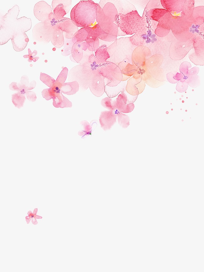 650x866 Cherry Blossoms, Watercolor, Pink Png And Vector For Free Download - Cherry Blossom Watercolor Painting