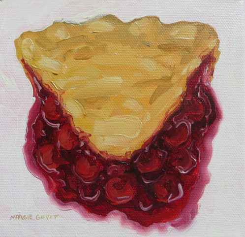 498x481 Cherry Pie - Cherry Pie Painting