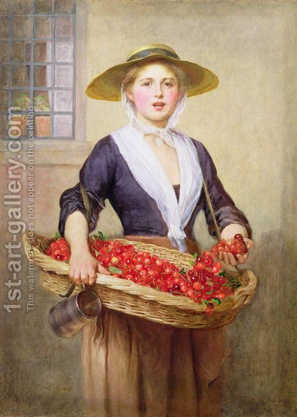 428x600 Cherry Ripe William Frederick Yeames Reproduction 1st Art Gallery - Cherry Ripe Painting