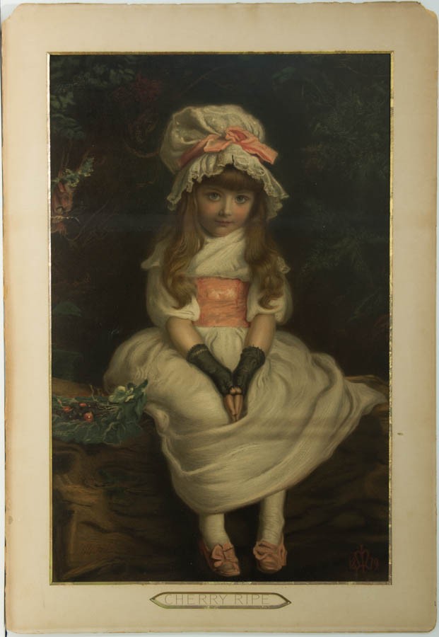 621x900 After John Everett Millais - Cherry Ripe Painting