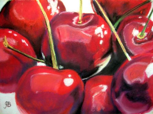 500x374 Cherry Ripe - Cherry Ripe Painting
