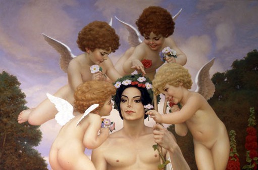 511x336 Mjj 777 Wanted To Talk About Negative Stuff, And I Don'T - Cherub Painting Michelangelo