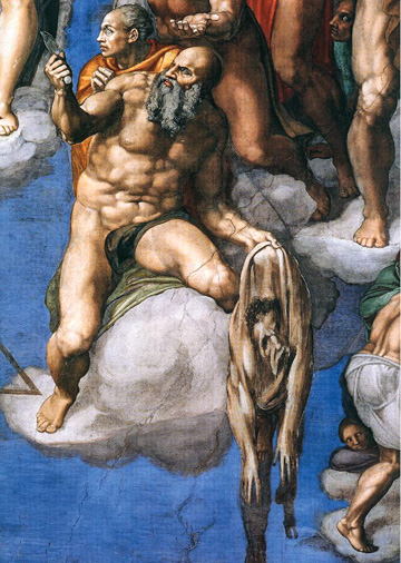360x506 Sistine Chapel, From Michelangelo's God Creating Adam - Cherub Painting Michelangelo