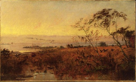 520x315 Jasper Francis Cropsey View On The Chesapeake Bay Painting - Chesapeake Bay Painting