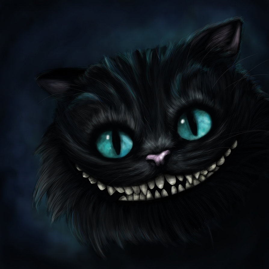 Cheshire Cat Painting at PaintingValley.com | Explore collection of ...