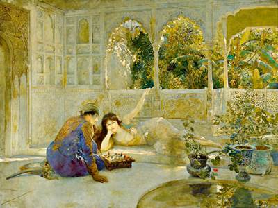 400x300 Chess For All Ages A Chess Painting And A Namesake - Chess Painting