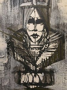 225x300 Vanguard Studios Silkscreen Painting Queen Chess Piece Shop - Chess Painting