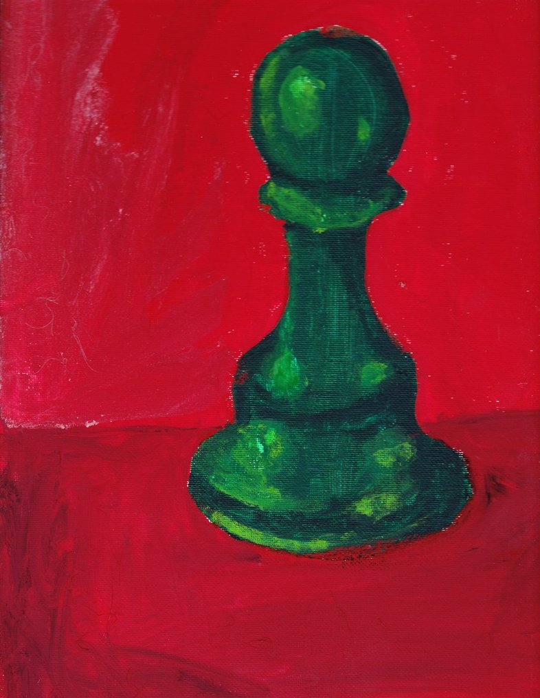 786x1017 Chess Piece Painting By Anthybell - Chess Piece Painting