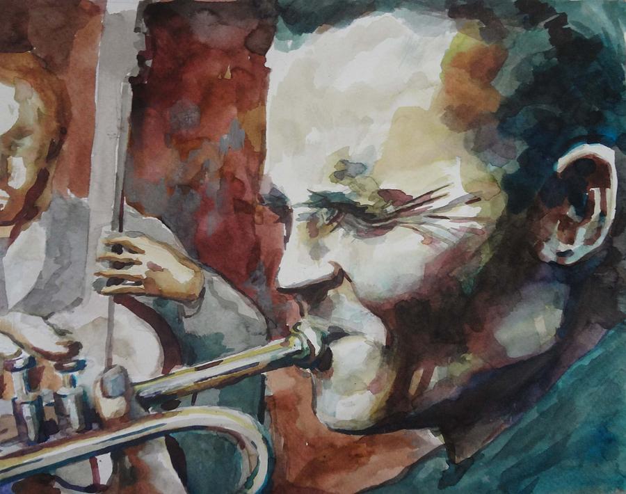 900x710 Chet Baker Painting By Matthew Ohanlon - Chet Baker Painting