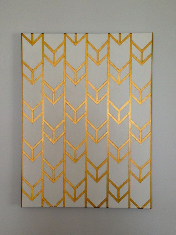 564x752 Painting Chevron Pattern On Wall - Chevron Painting