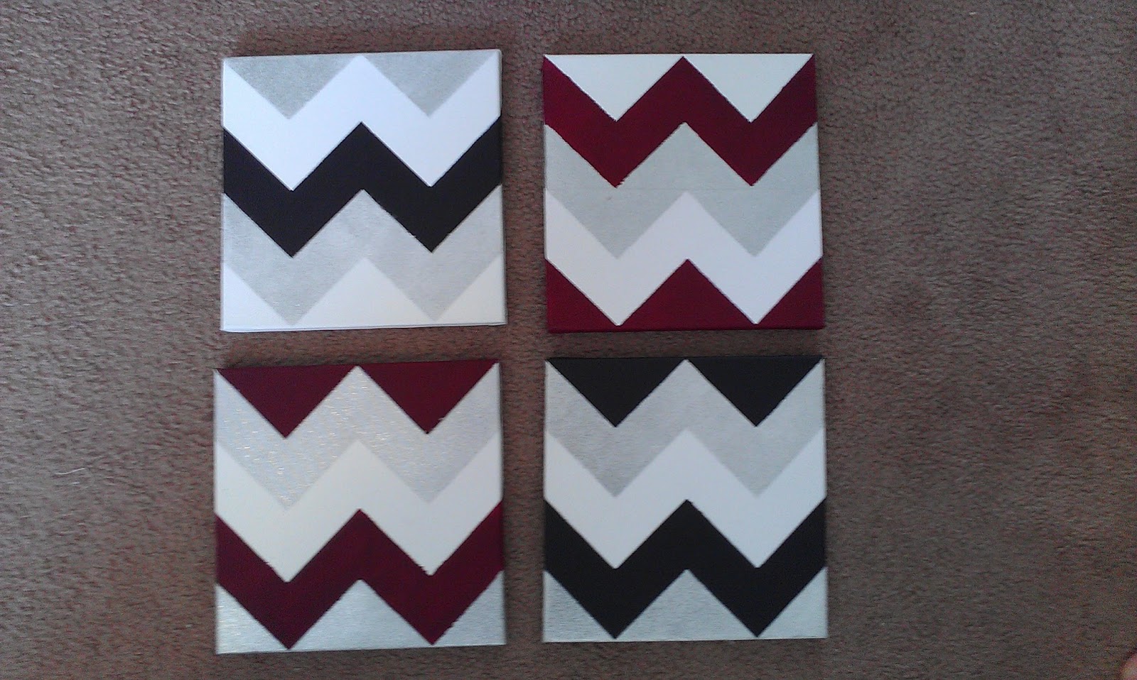 1600x958 The Beauty Diyer Diy Chevron Painting - Chevron Painting