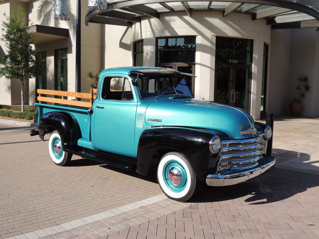 650x488 Car Of The Week 1952 Chevrolet 3100 Pickup - Chevy Truck Painting
