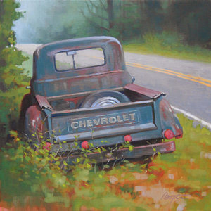 300x300 Chevy Truck Paintings Fine Art America - Chevy Truck Painting