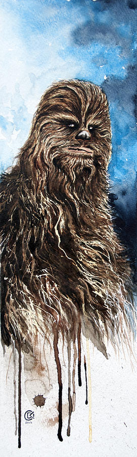 271x900 Chewbacca Painting - Chewbacca Painting