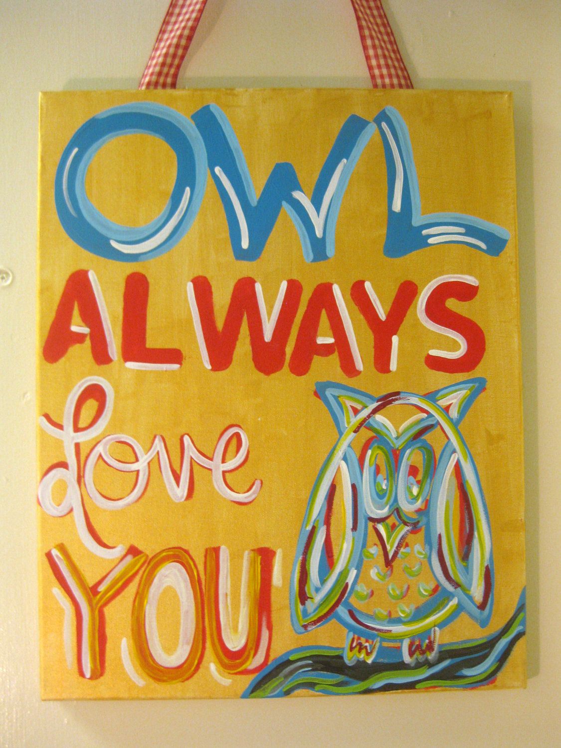 1125x1500 Chi Omega Owl Always Love You Painting By Tealejane On Etsy - Chi Omega Painting