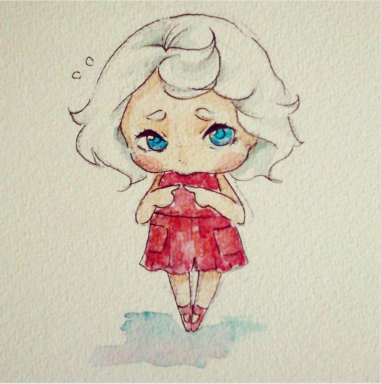 762x767 Chibi Painting Practice By Kcy4r7 - Chibi Painting