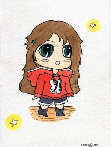 367x488 The World's Most Recently Posted Photos Of Chibi And Painting - Chibi Painting