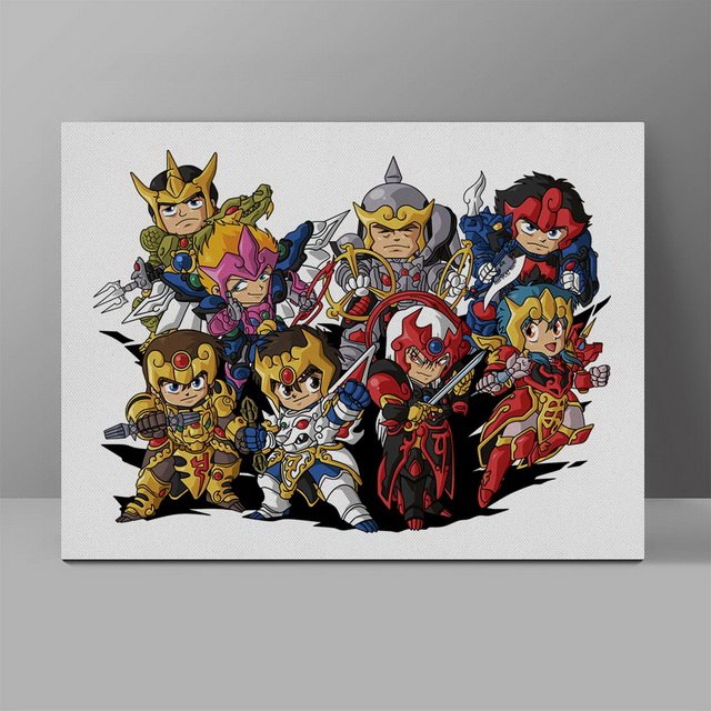 640x640 Chibi Hachibushu Sd Shurato Tenku Senki Canvas Legend Of Heavenly - Chibi Painting