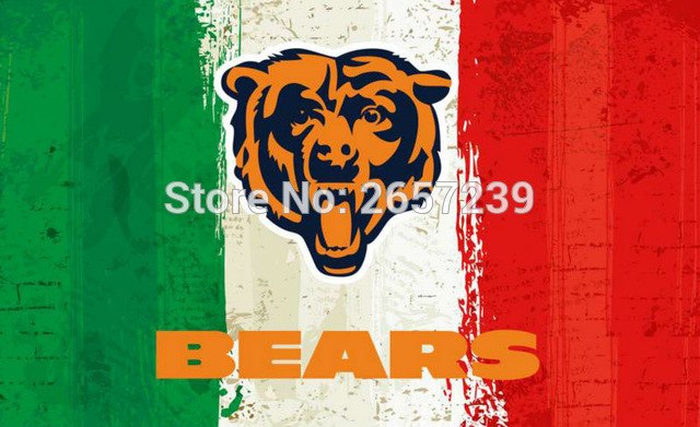 640x391 Chicago Bears Of Oil Painting Flag 3x5ft Nfl Banner 100d 150x90cm - Chicago Bears Painting