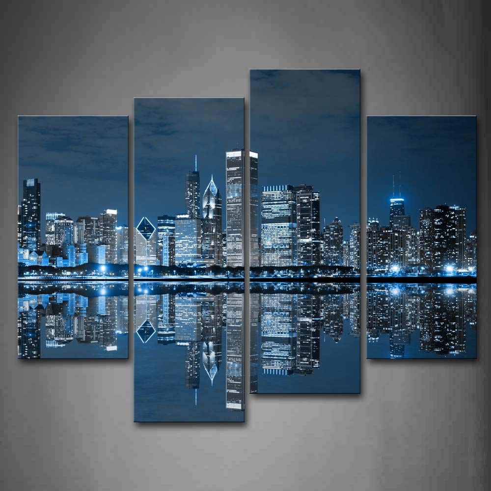 Chicago Canvas Painting At PaintingValley Com Explore Collection Of   Chicago Canvas Painting 8 