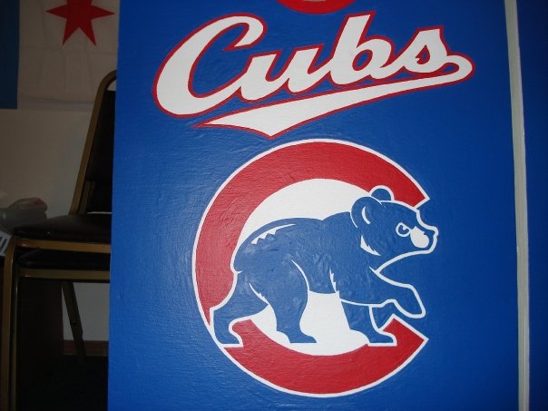 Chicago Cubs Painting