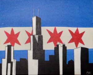 300x241 Public Event - Chicago Flag Painting