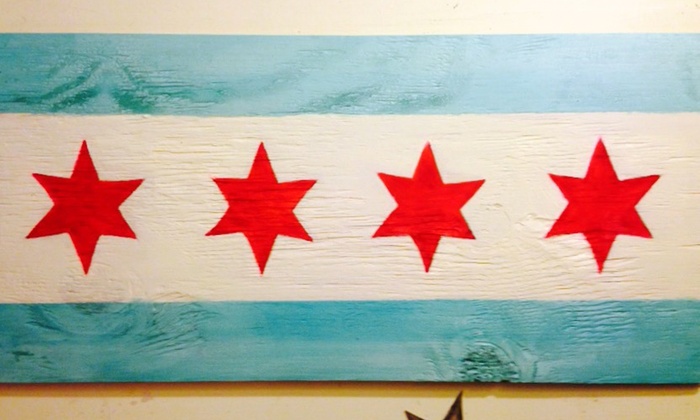 700x420 Chicago Flag Painting - Chicago Flag Painting