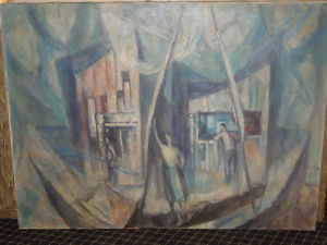 Chicago Oil Painting