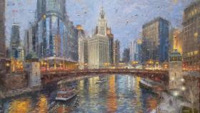 280x159 Paintings Of Chicago - Chicago Oil Painting