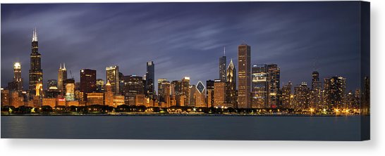 546x222 Chicago Skyline Canvas Prints Fine Art America - Chicago Skyline Canvas Painting