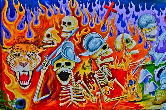 580x384 Culture, Community, Activism Chicano Park San Diego Ever In Transit - Chicano Painting